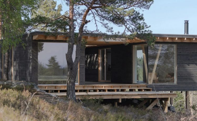Летний дом в норвежском стиле «инсайд/аутсайд»