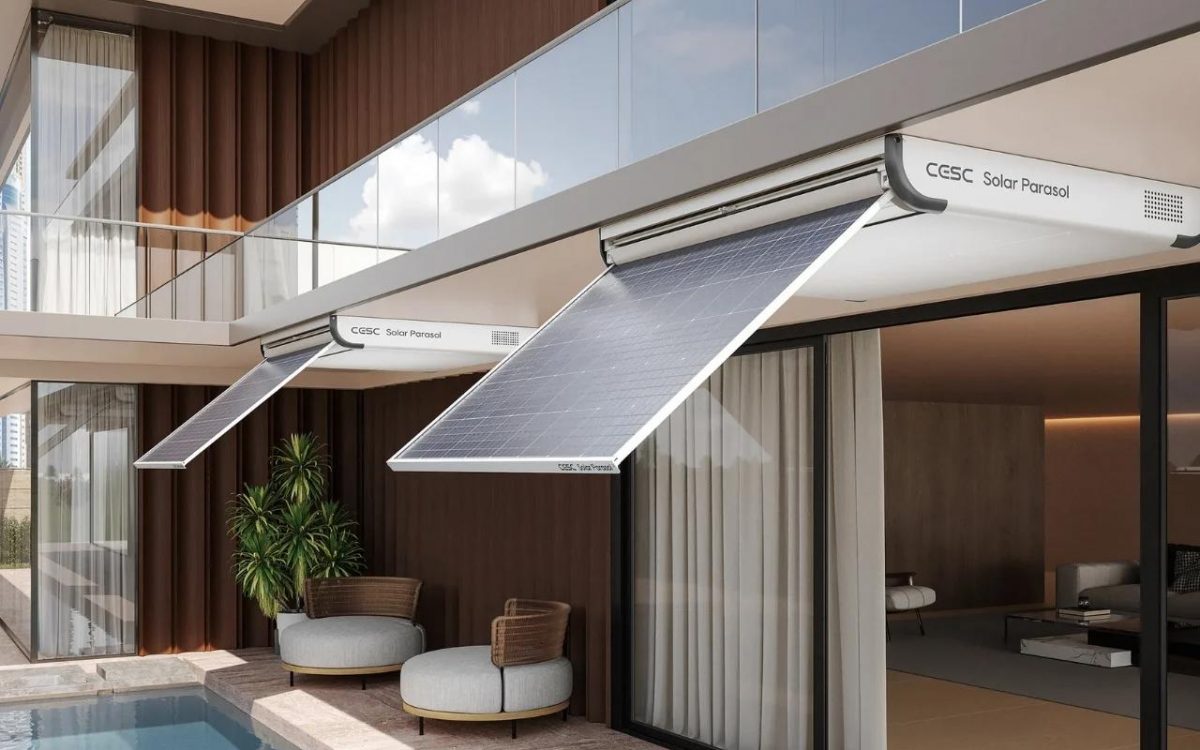CESC Solar Parasol: инновационные навесы со встроенными солнечными панелями для окон CESC Solar Parasol: инновационные навесы со встроенными солнечными панелями для окон
