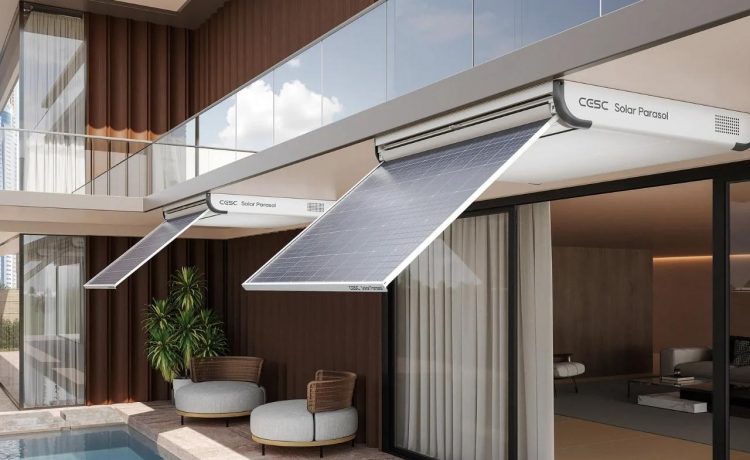 CESC Solar Parasol: инновационные навесы со встроенными солнечными панелями для окон