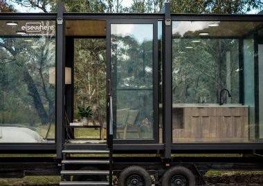 Beaufort Bushland Retreat: полностью стеклянный крошечный дом