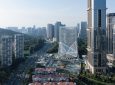 Современный офисный небоскреб JOMOO: керамический фасад и гибкий дизайн