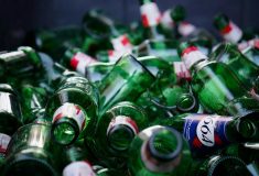 Стеклянные отходы обретают вторую жизнь в строительных блоках