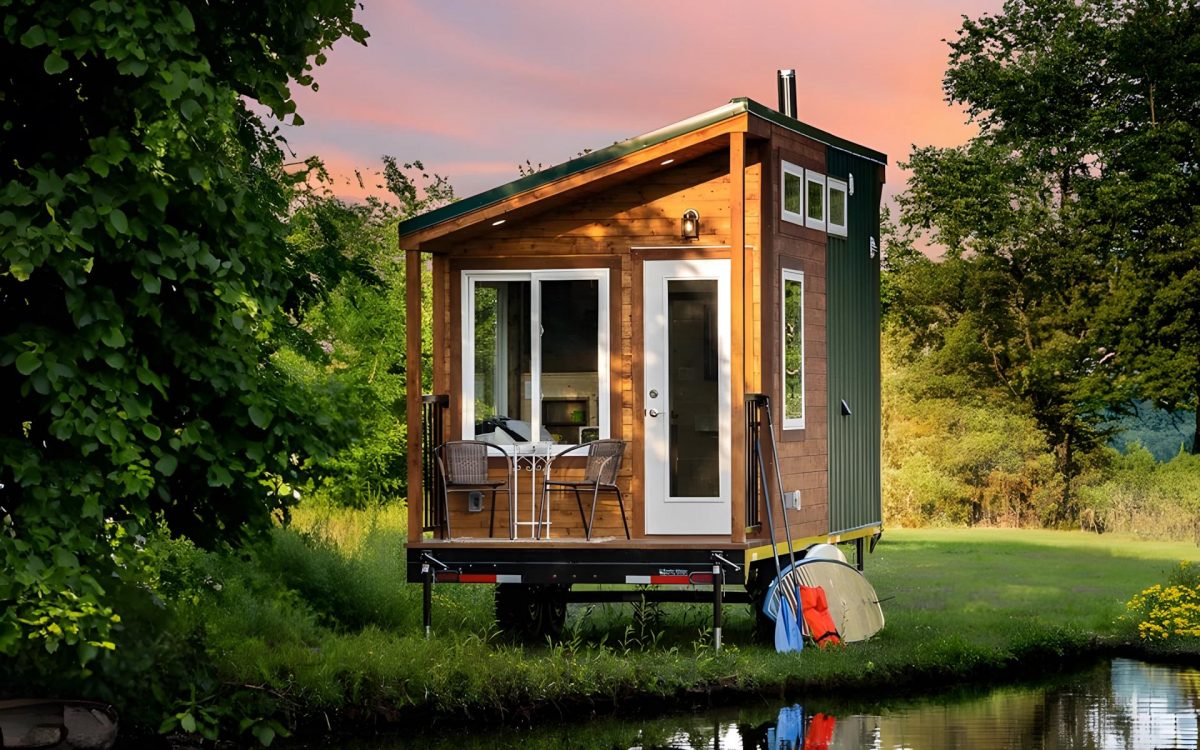 Мини-дом Little Lodge: жизнь в деревенском стиле