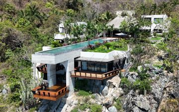 Casa Yuri – дом, парящий над Тихим океаном