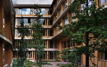 Новый социально-жилищный проект радикально меняет представление о домах для пожилых людей