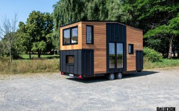 Nouvelle Dans: дом на колесах с перевернутой планировкой