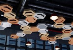 AirHive: система из шестиугольных потолочных плиток для офисного кондиционирования AirHive: система из шестиугольных потолочных плиток для офисного кондиционирования