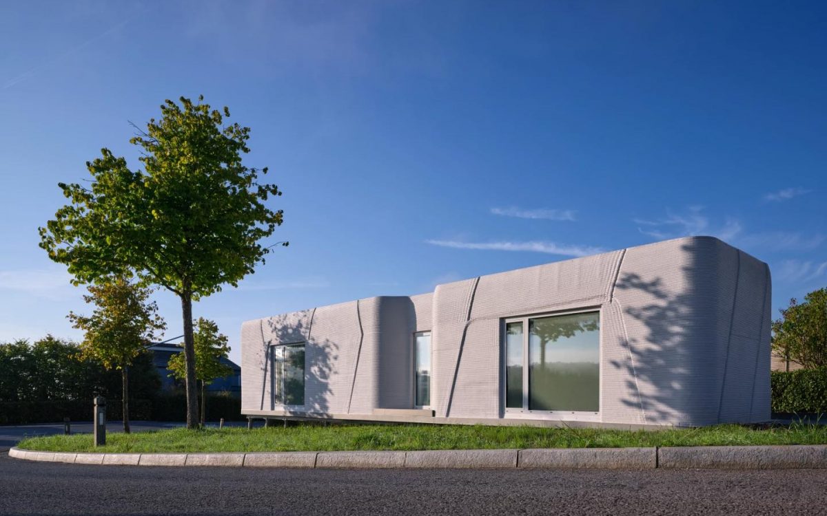 Этот однокомнатный мини-дом был напечатан на 3D-принтере всего за неделю