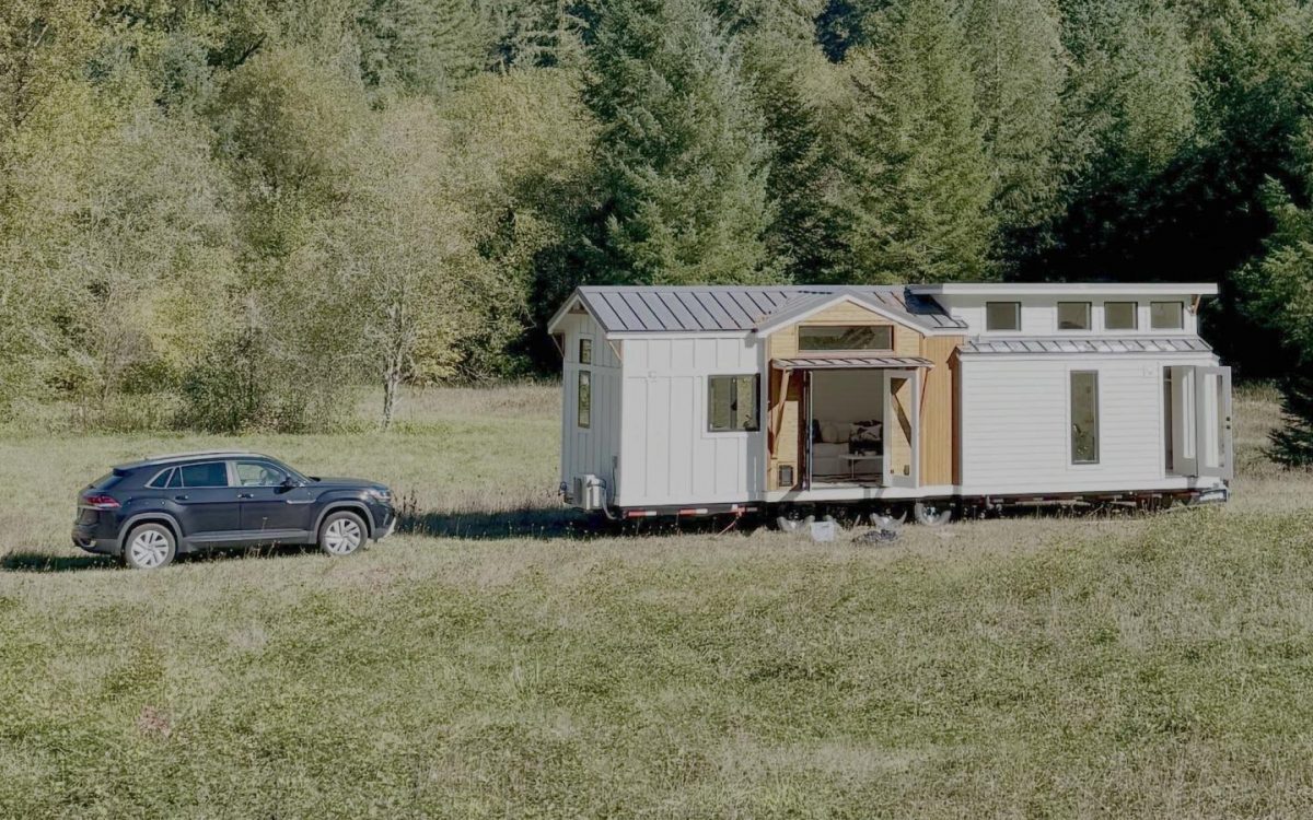 Заказной мини-дом дарит роскошь своим владельцам и их питомцам