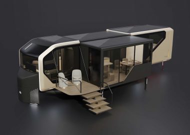 Складные дома-трейлеры Pininfarina: мобильность, автономность и роскошь Складные дома-трейлеры Pininfarina: мобильность, автономность и роскошь