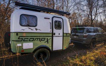Scamp X: культовый кемпер Egg Camper превращается во внедорожник