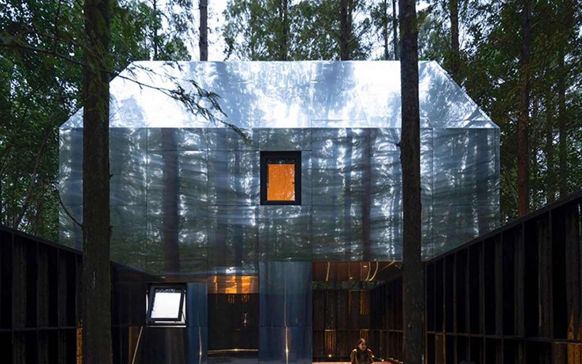 Эти домики на деревьях превращают китайский лес в живую художественную галерею