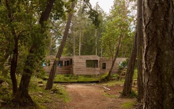 Дом в Британской Колумбии построен с учетом повышения уровня воды