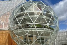 Футуристический купол выращивает продукты питания с помощью водной фауны