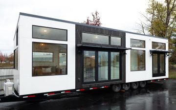 Urban Park Max 37: большая и светлая квартира на колесах для влажного климата Urban Park Max 37: большая и светлая квартира на колесах для влажного климата