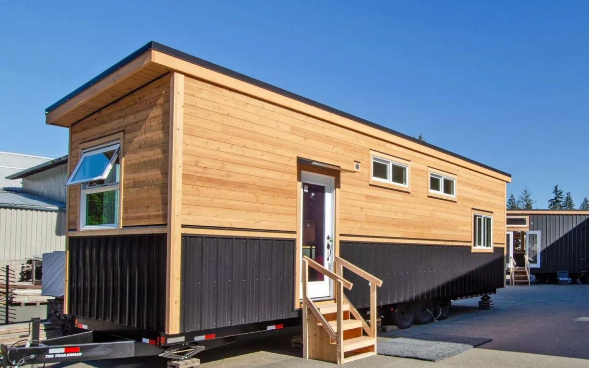 Ультра-широкий мини-дом комфортный как настоящая квартира