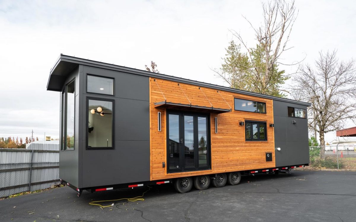 Мини-дом обеспечит комфорт даже в суровые зимы