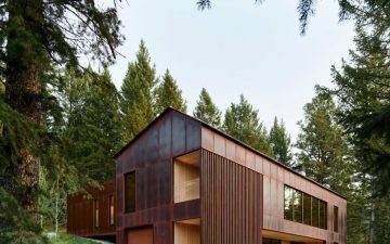 Caju House: ретрит в горах Вайоминга