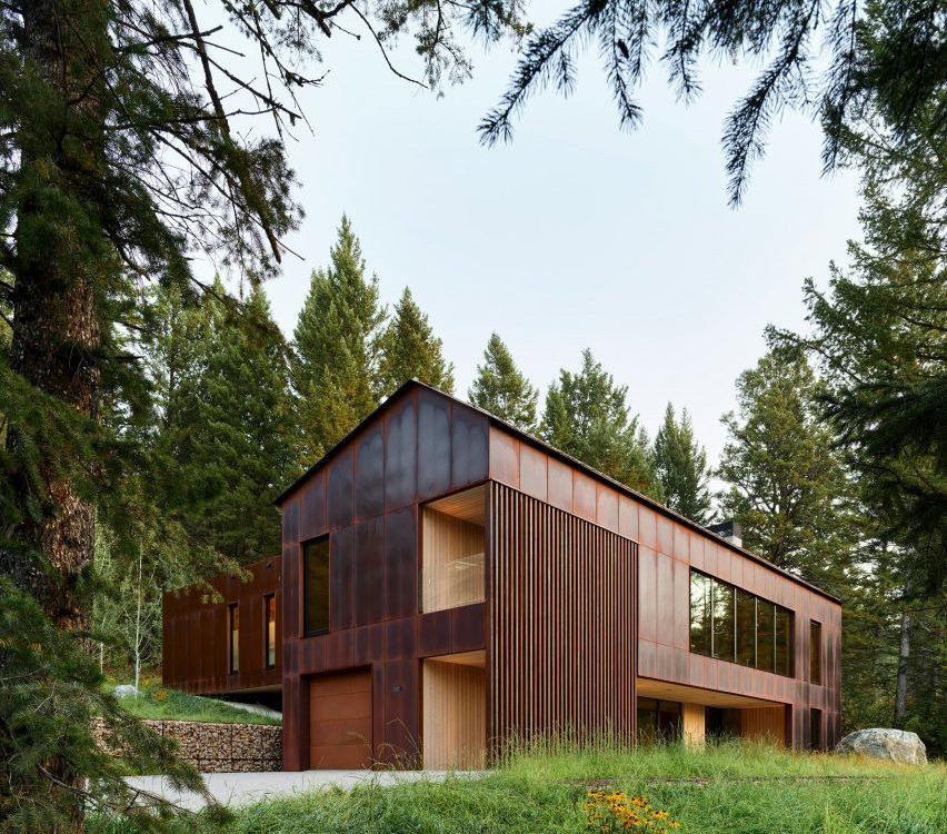 Caju House: ретрит в горах Вайоминга