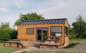 Мини-дом Tiny Amsterdam идеален для подвижного отдыха