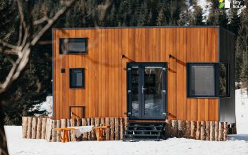 Tiny Rubik: компактный мини‑дом с двумя спальнями и умной планировкой