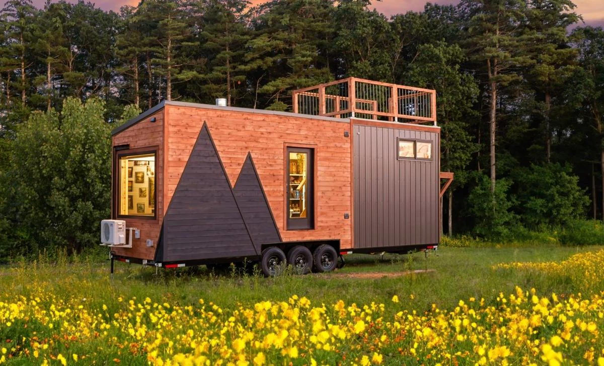 Park: мини-дом с собственной террасой на крыше