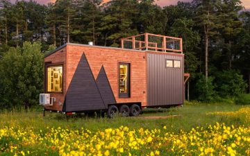 Park: мини-дом с собственной террасой на крыше