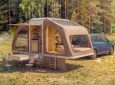 Кемпер-капсула Wingcube: мобильный лагерь с двумя спальнями