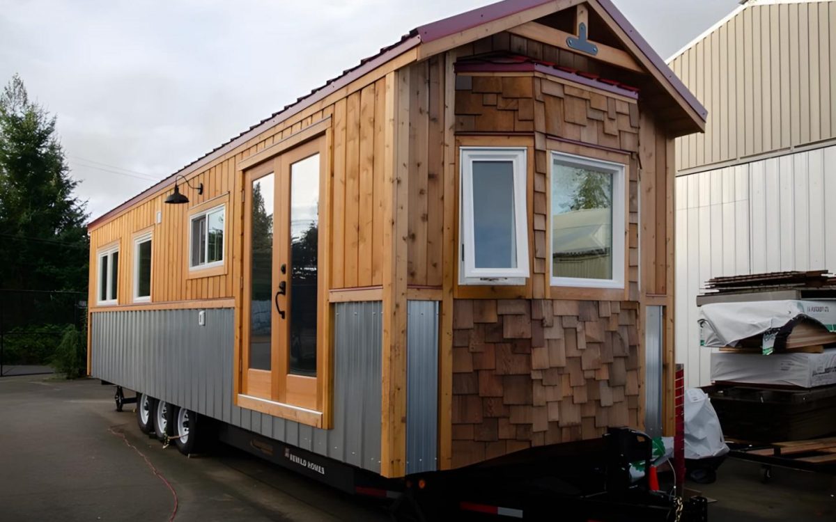 Сверхширокий мини-дом Huckleberry с комфортом полноценной квартиры