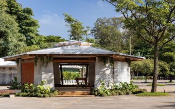 Эксперименты с материалами: павильоны BAB в парке Ибирапуэра Эксперименты с материалами: павильоны BAB в парке Ибирапуэра