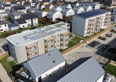 Крупнейший в Европе 3D-печатный жилой дом возвели всего за 34 дня Крупнейший в Европе 3D-печатный жилой дом возвели всего за 34 дня